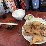 Dosukoi Rikishi Shokudo - わんぱく唐揚げ定食(1000円・込)