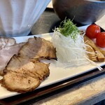 Shioya Kodou - 誇道らーめん(塩)@1,050円&ローストポークと炙りチャーシュー丼@600円(セット価格)