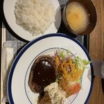 Osama no Restaurant - チキン南蛮とハンバーグ定食