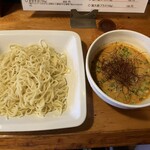 居酒屋あいづ - 冷やしゴマカレーつけ麺@850円