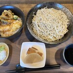 そば処せなり - 皐（こう）1,200円＋麺大盛200円