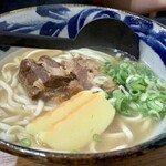 Ichiraku - 奥さんは普通のソーキ蕎麦