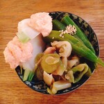 Honkaku Sake Dokoro Shimauma Saketen - 冷菜三種盛り