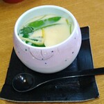 Sakura Sushi - 龍宮のコース、茶碗蒸し