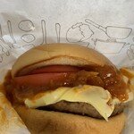 Mos Burger Toyama Kureha Ten - 4個とも全然ズレてない。綺麗な包装!!驚いた(((゜Д゜；)))