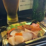 ちば屋 丼丸 - おまかせ刺身盛り合わせ ¥660