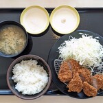 松のや - ラムかつ定食 1,090円