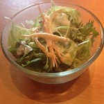 じゅうじゅう - 冷麺とセットのサラダ