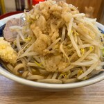 自家製麺223 - コール→ニンニク増しアブラ増し増し