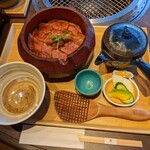 Kyo Yakiniku Shin Sentochoten - ひつまぶし御膳