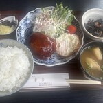 喫茶 華芳 - 料理写真:ハンバーグ定食