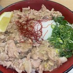 Meshi Dokoro Koshu Tei - 甲州信玄豚の極上塩豚丼（大盛）1280円！