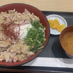 Meshi Dokoro Koshu Tei - 甲州信玄豚の極上塩豚丼（大盛）1280円！