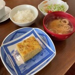 Hatago no Kokoro Hashimoto Ya - ご飯、お味噌汁、玉子焼き