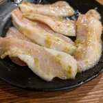 元氣七輪焼肉 牛繁 - 豚トロだっけ？追加☆