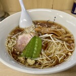 香湯拉麺 ひろや - 醤油ラーメン750円