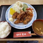 Fudegaki no Sato Restaurant - 唐揚げ定食