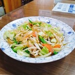 レストラン八州 - 野菜いため