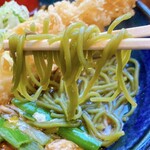 味そば処三浦 - ブツブツ切れる麺