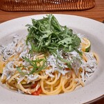 Aoi - しらすとトマト・すだちのパスタ　1,650円税込