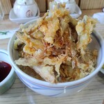 郷土料理　奈辺久 - ワカサギ天丼ハーフ