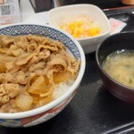 Yoshinoya Ichi Kyu Ni Go Sen Sako Ten - 朝牛セット（並盛）