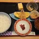 和食処ゆとり - マグロかま煮付け定食