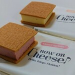 Now on Cheese Ekyuto Oomiya Ten - チーズケーキサンド・カマンベール/チーズケーキサンド・いちご