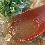 Unazuki - 色は薄いがコク深いスープ。