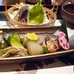 Nigiriya Honpo Wa no Shokunin - 幕の内御膳ランチ \1,575