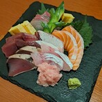 Sumibi Dining Ritan - 刺身盛り合わせ 1100円