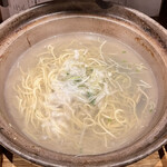 魚貝・鶏料理・日本酒 とよ新 - 〆のラーメン美味しすぎたー！！