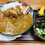 長寿庵 - ①カツカレー全景