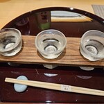 Uramasa Zushi Bettei - 夏季 三種飲み比べセット