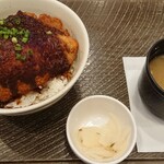 ガスト - 味噌カツ丼