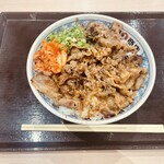 Nikumarushoten Ario Yao Ten - 牛カルビ丼　中