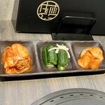 焼肉たいぜん - キムチの盛り合わせ1,078円