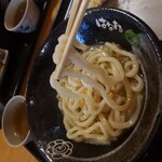 Hanamaru Udon Saku Ten - 温玉ぶっかけ中530円