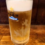 万里食堂 - 2023年7月　生ビール　600円