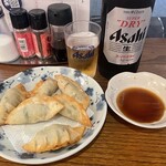 手作り料理　たなか - 大瓶ビールと揚げ餃子