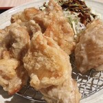 Gohan Dokoro Asahiya Asahikawa Kuko Ten - 「ザンギ定食　満足（5個）」980円