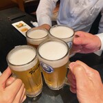 Sakanaya no Daidokoro Shimo no Ishiki Nishiki Ten - 乾杯！