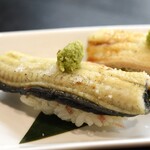 僕家のらーめん らくがき - 浜名湖さんうなぎ白焼きにぎり