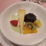 Hakuba Alps Hotel - フレンチ夕食デザート