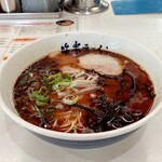 山小屋 - ■ 黒マー油ラーメン