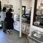 Yamada Bokujou Milk no Sato - ジェラートもありましたが、ソフトクリームが一番人気のようでした。