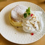 8代葵カフェ - 「葵パンケーキ」858円税込み♫