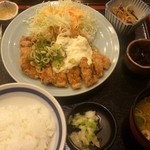 黒長兵衛 - チキン南蛮定食（９２４円）