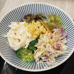 KURETAKE INN PREMIUM Tajimi Ekimae - 1泊目に私が食べたもの、サラダ