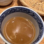 調布 清水 - 汁に蕎麦湯